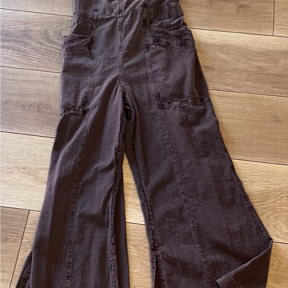 Free People Chocolate Flare Jumpsuit - Picture 8 of 12